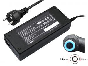 Laddare för Dell 19.5V 2.3A/3.33A/4.62A 45W/65W/90W 4.5x3.0mm