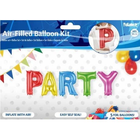 Ilmapallot Folio Party Monivärinen 1 Setti 36 Senttimetriä