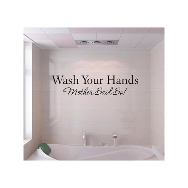 Wall Sticker - Wash Your Hands