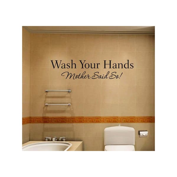 Wall Sticker - Wash Your Hands