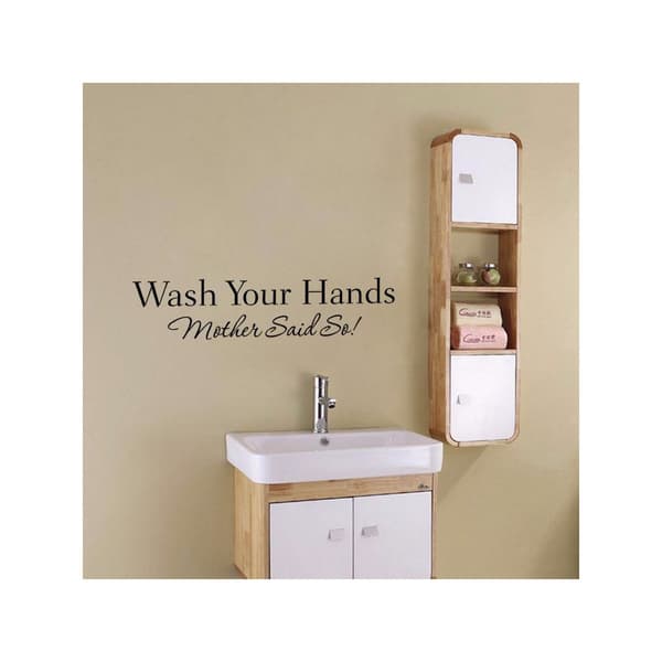 Wall Sticker - Wash Your Hands