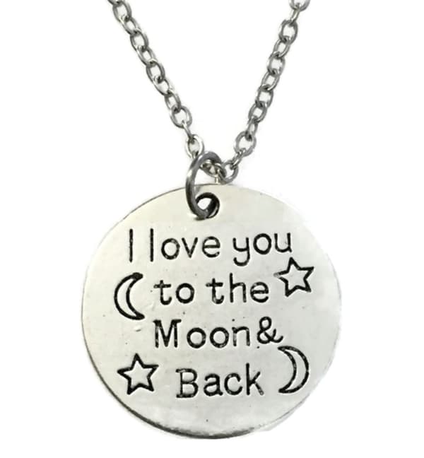 Necklace - I love you to the moon and back