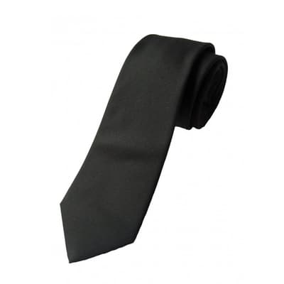Slips 100% Silke Svart Premium