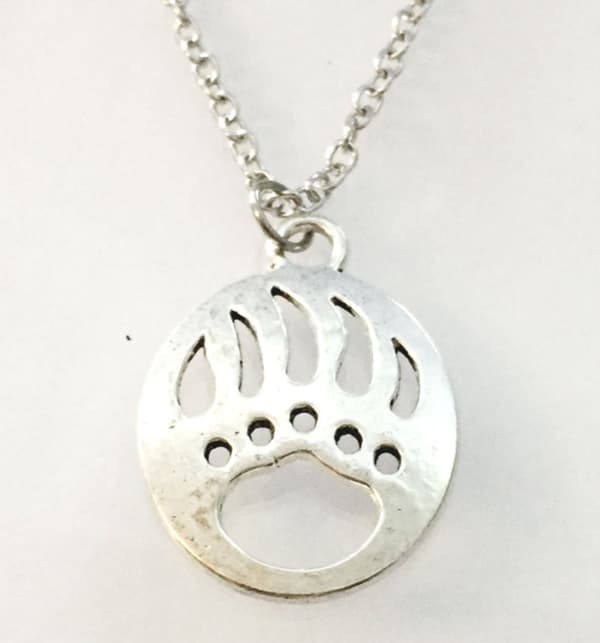 Necklace - Paw - Predator - Bear - Wolf - Chain