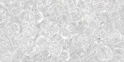 10gram Ca 180 st Toho 6/0 Transparent Crystal Japanska Seed Beads