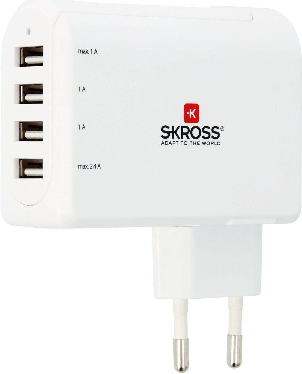 Skross 4-port USB-lader
e