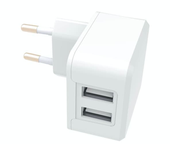 Essentials Dual Wall Charger 3,4A