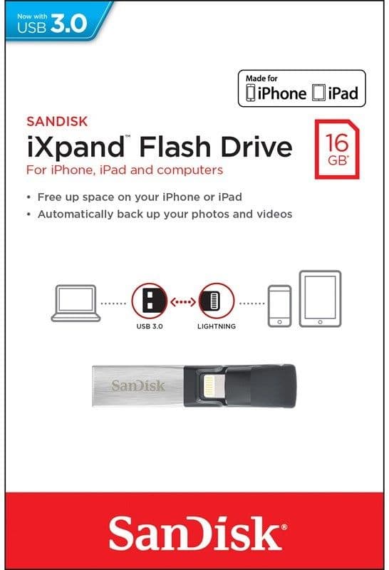 SanDisk iXpand2 - USB-minne