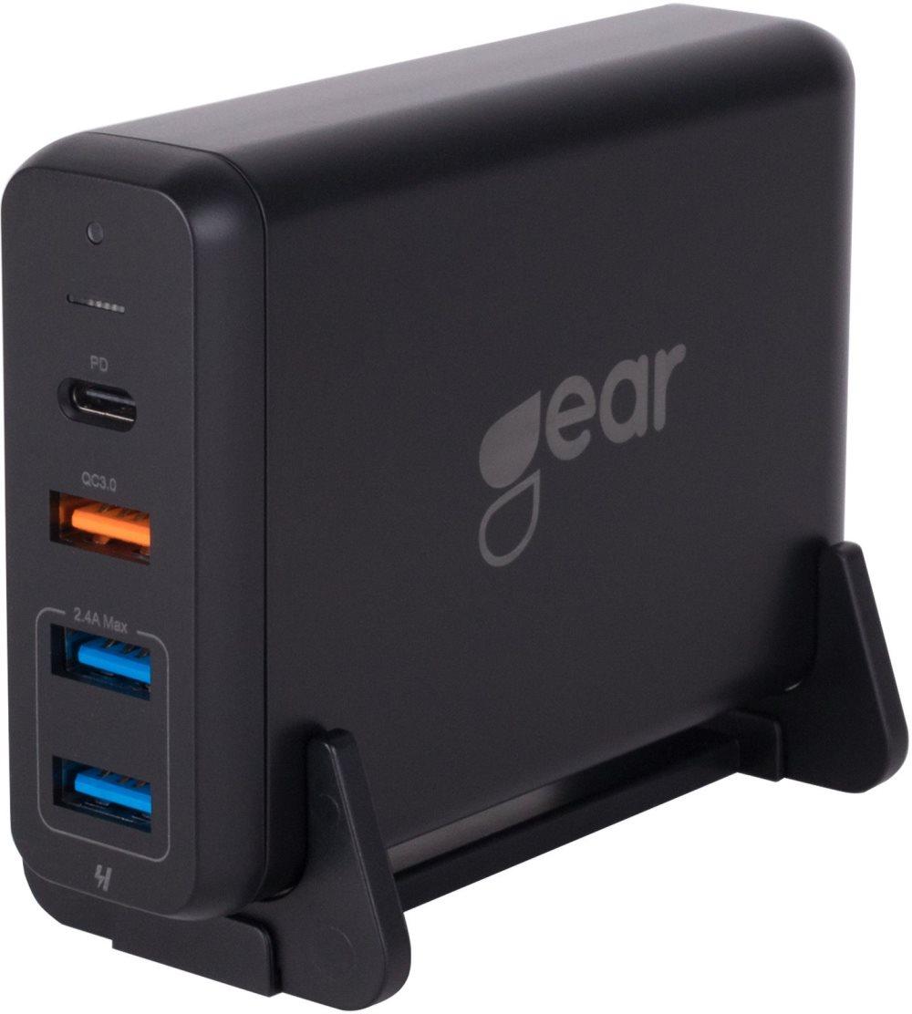 Gear Laddare 3x USB-A 1x USB-C