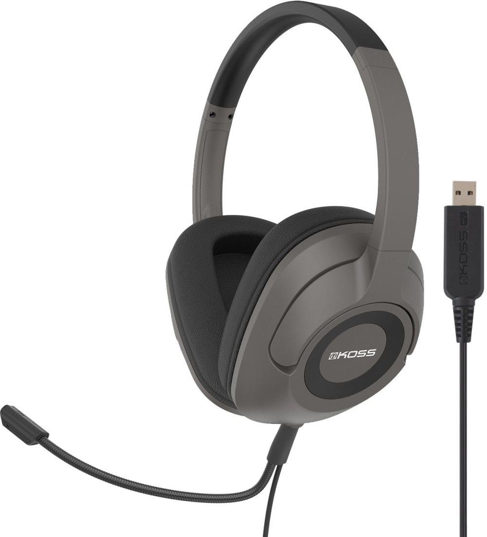 KOSS Hodetelefon SB42 USB Over-Ear Mic Remote Svart