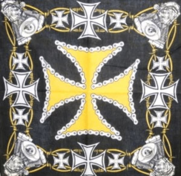 Bandana - Maltesiskt kors