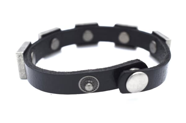 Malteskors läderarmband