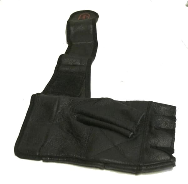 Skinnhansker uten finger - svart