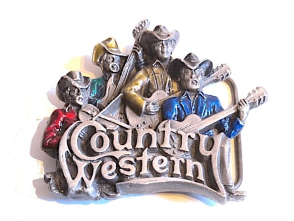Bæltespænde - Country Western