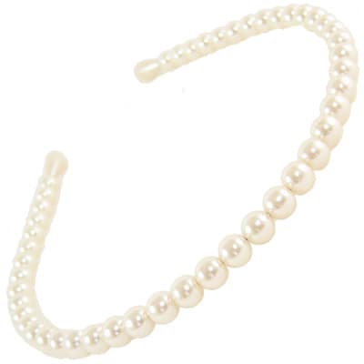 Diadem Pärlor (vitt)