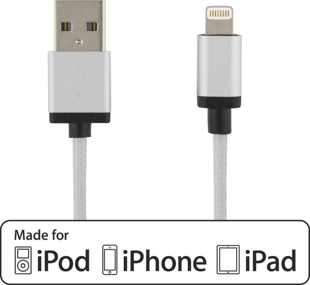 Deltaco USB Cable with Lightning