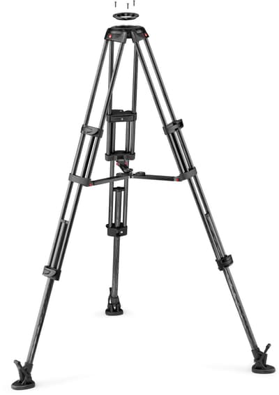 MANFROTTO Stativ Video 545B Kolfiber