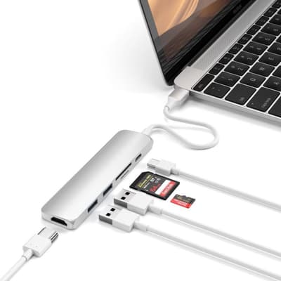 -Satechi Slim USB-C Multi-port adapter V2