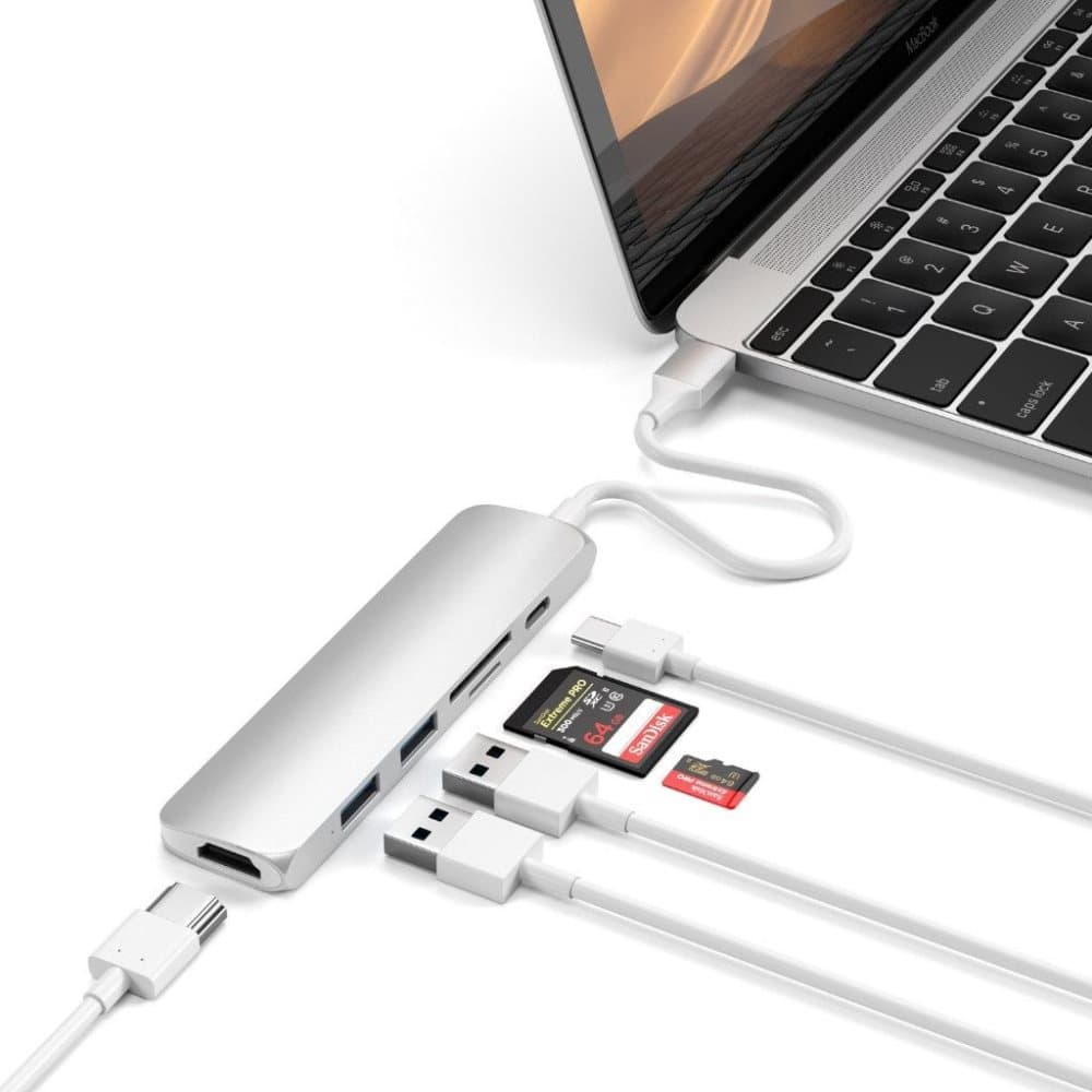 -Satechi Slim USB-C Multi-port adapter V2