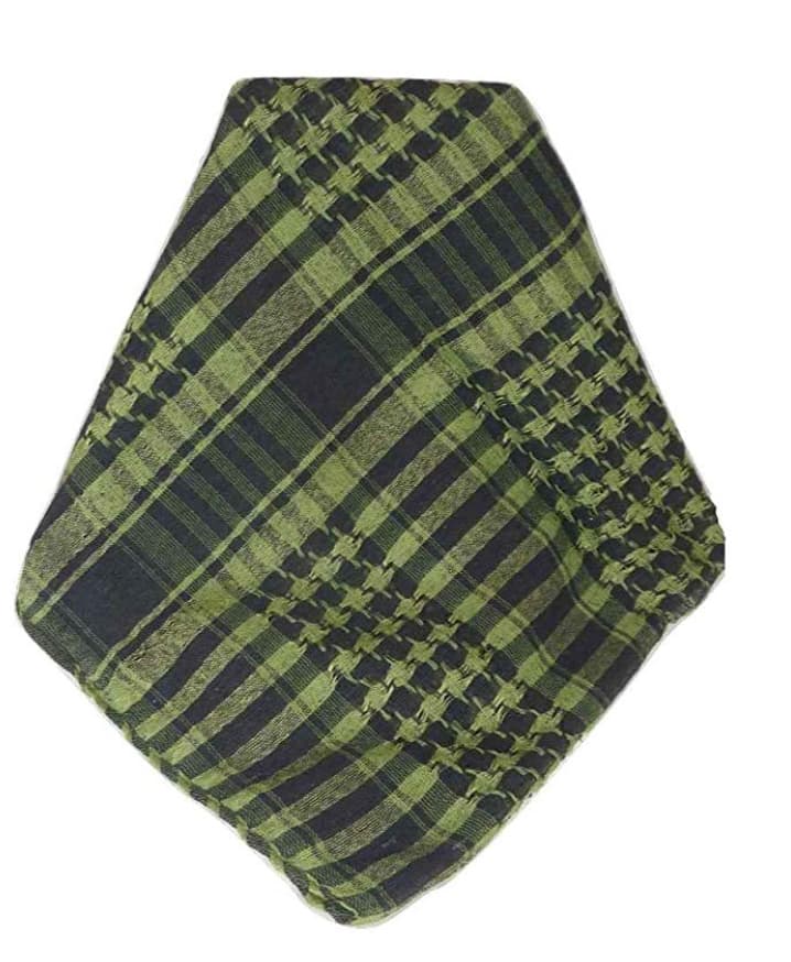 Palestinasjal - Grön och svart - scarf
