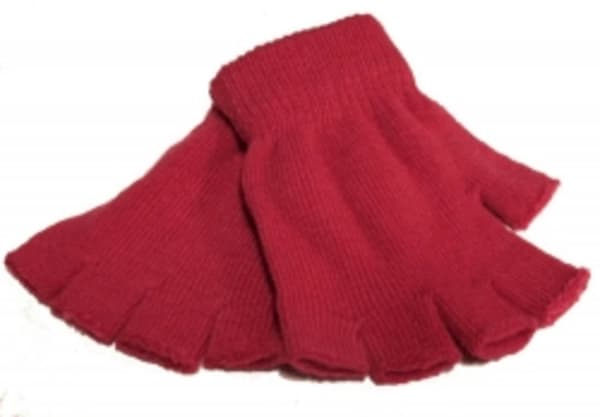 Fingerløse handsker - Cerise
