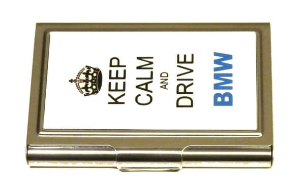 Kortholder  -Keep calm and drive BMW