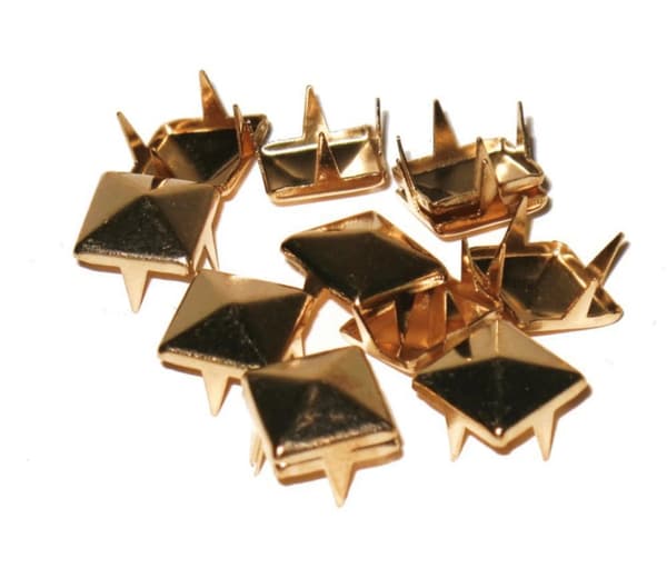 Løse nagler - Gullpyramide - 100 stk