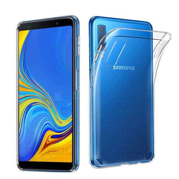 Samsung Galaxy A7 2018 - Smart Skyddsskal i Silikon från FLOVEME