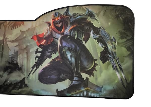 ZED Leugue of legends XL E-sport keyboard musmatta, 73x33/28 cm