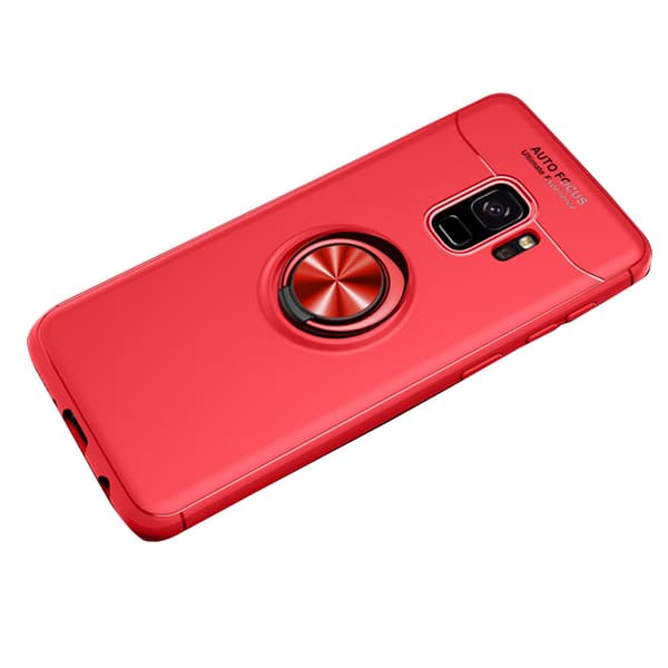 Robust Skyddsskal med Ringh�llare till Samsung Galaxy S9