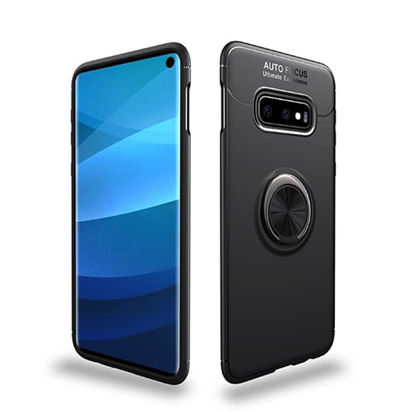 Skal med Ringhållare - Samsung Galaxy S10e
