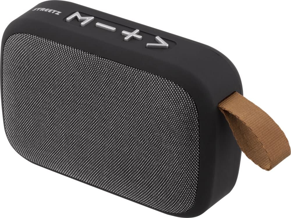 Streetz Portable Bluetooth Speaker with FM-radio