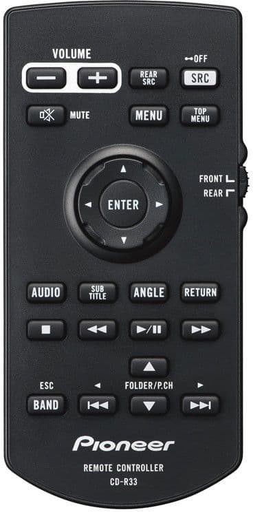 Pioneer IR-fjärrkontroll AVH 2012-
