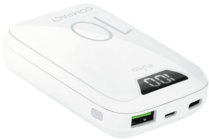 Puro Power Bank 10.000mAh Display 15w