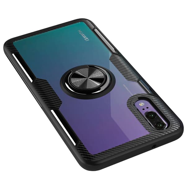 Praktiskt Leman Skal med Ringh�llare - Huawei P20