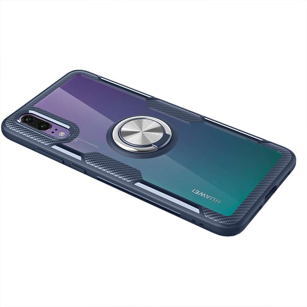 Praktiskt Leman Skal med Ringh�llare - Huawei P20