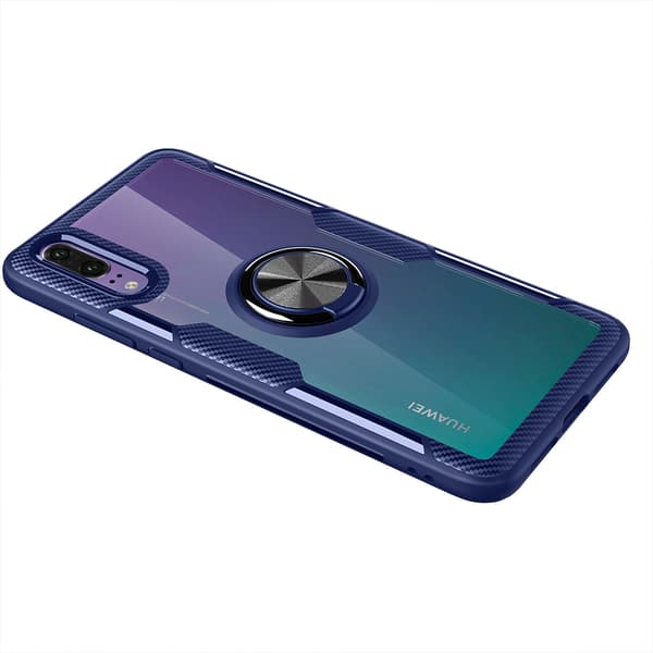 Praktiskt Leman Skal med Ringh�llare - Huawei P20