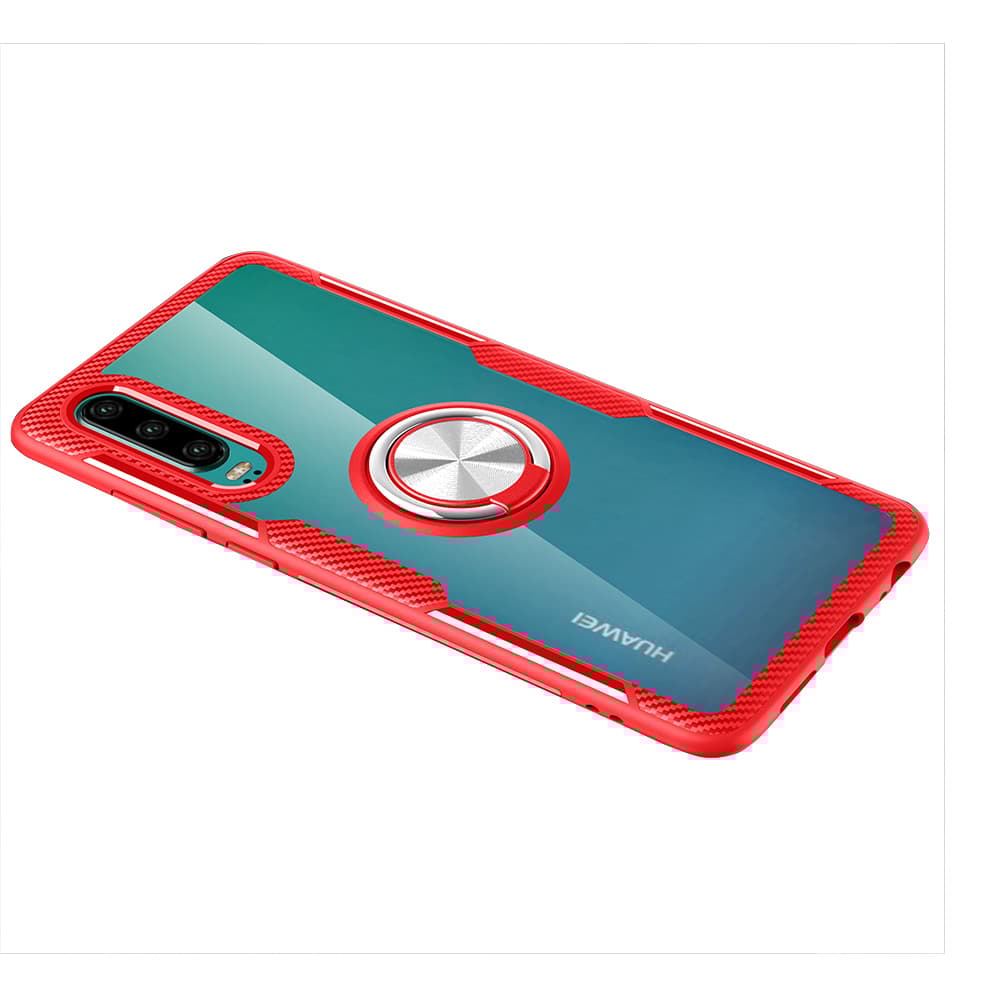 Huawei P30 - Skal med Ringhållare