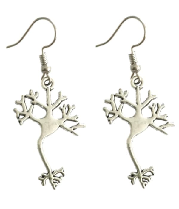 Necklace - Earrings - Set - Neuron