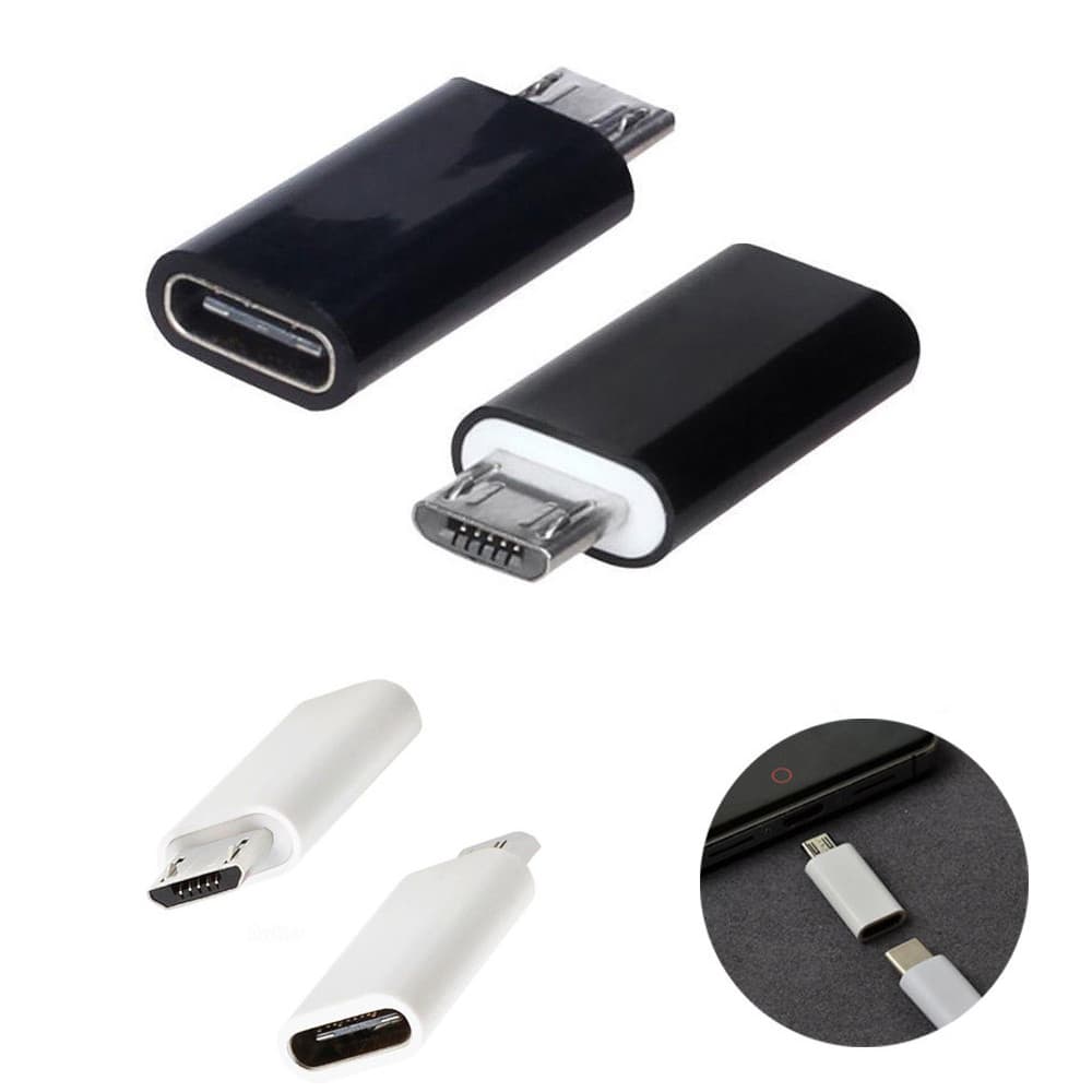 C USB till Micro USB - Snabb Laddning Adapter