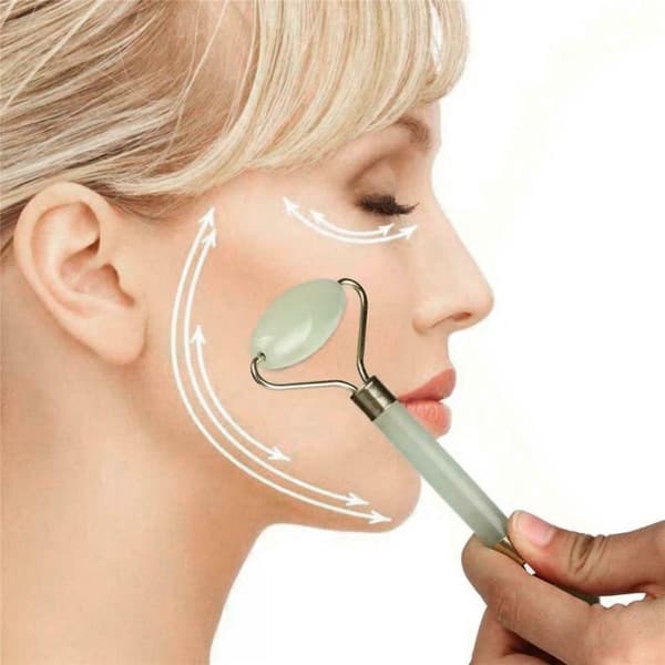 Facial Face Neck Jade Roller Massager