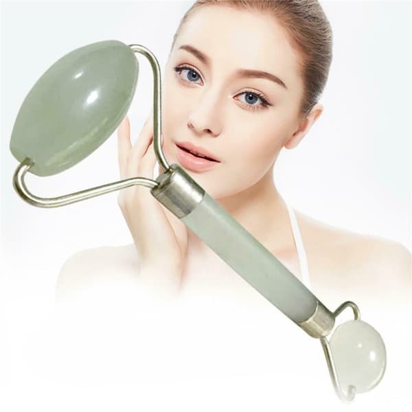 Facial Face Neck Jade Roller Massager