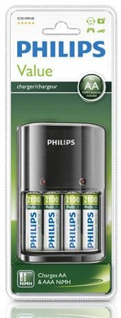 Philips Multilife Batteriladdare AA