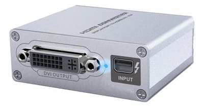 Thunderbolt till HDMI/DVI/VGA-adapter 1080p, aluminum