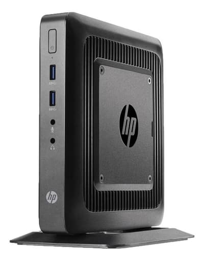 HP t520 flexibel klient, 8 GB SSD, 4 GB RAM, 2x DisplayPort 1.2