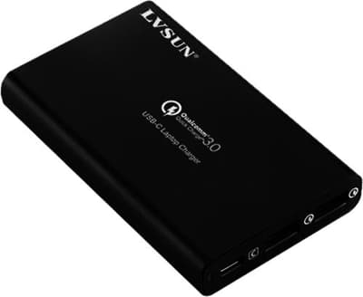 40W USB-C Väggladdare, 3A, QuickCharge 3.0, 2x USB PD 2.0
