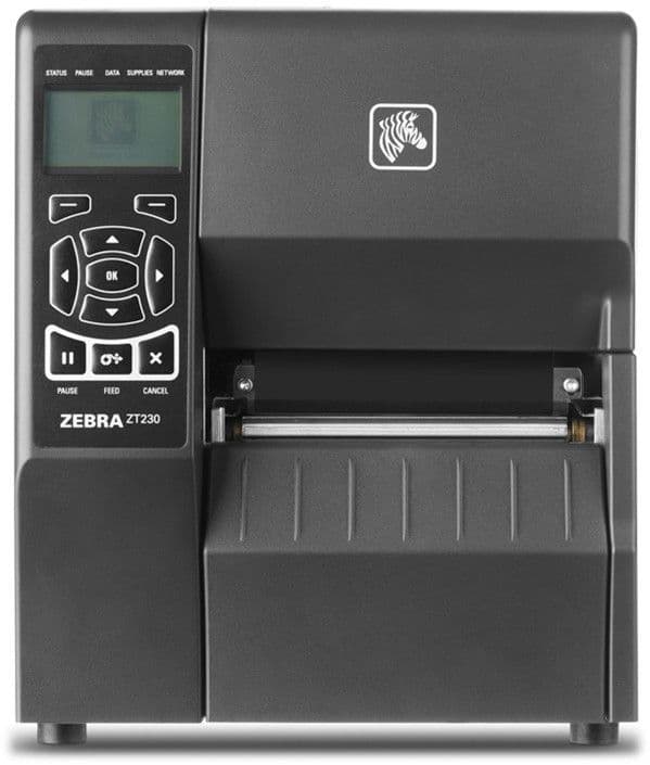 Zebra TT Printer ZT230, 203DPI, Euro cord