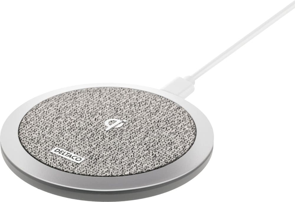 Deltaco Qi Fabric Charger 10 W