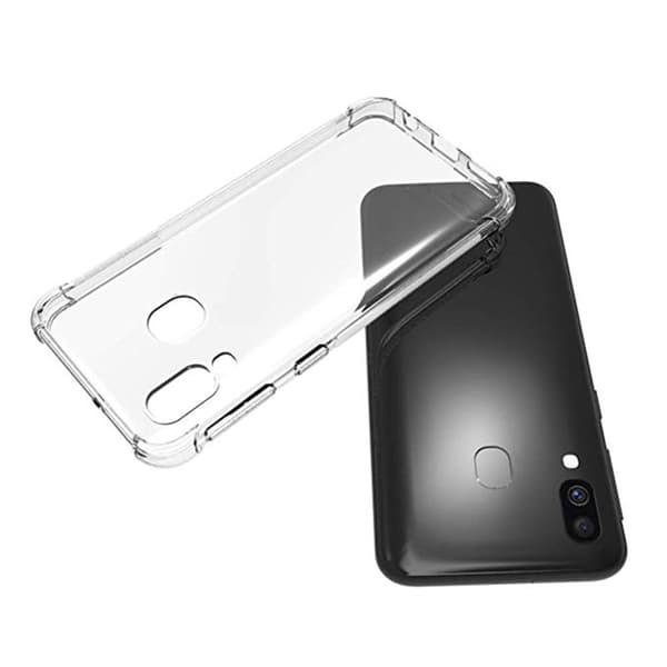 Samsung Galaxy A40 - Extra Tjocka Hörn Silikonskal