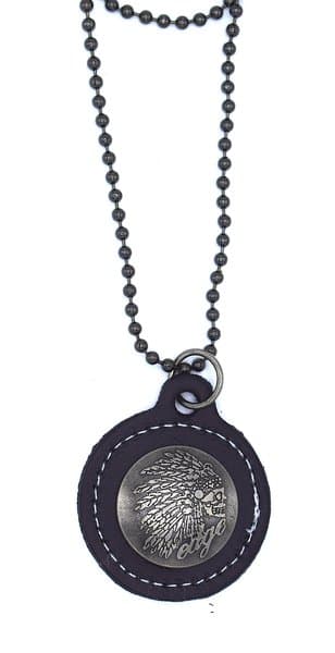 India skull halsband